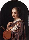 Pictura (an allegory of painting) by Frans van Mieris
